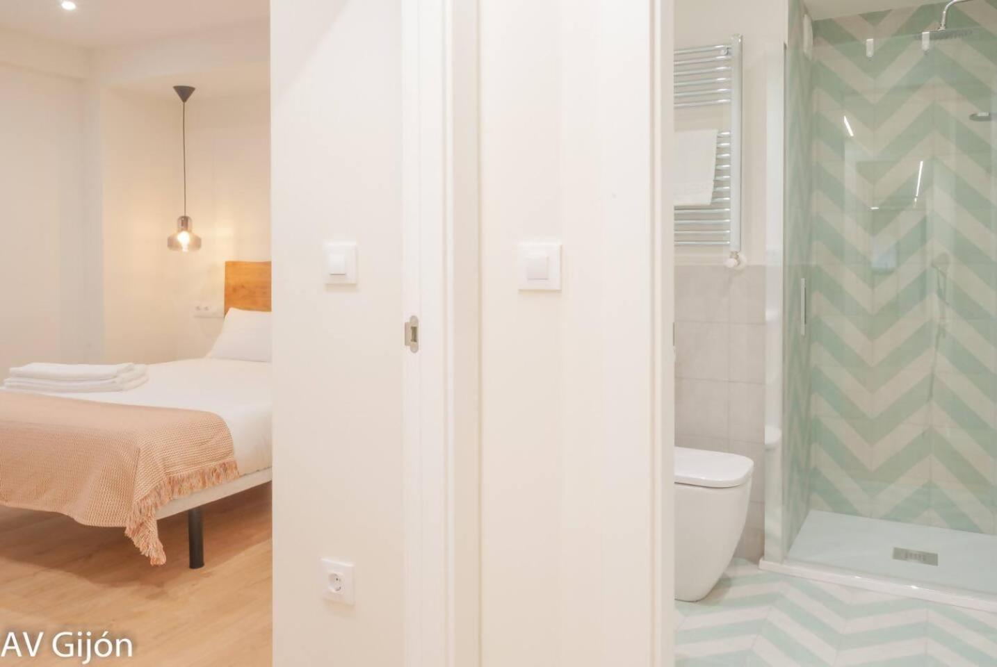 Apartamento La Playa 17 Gijón Kültér fotó