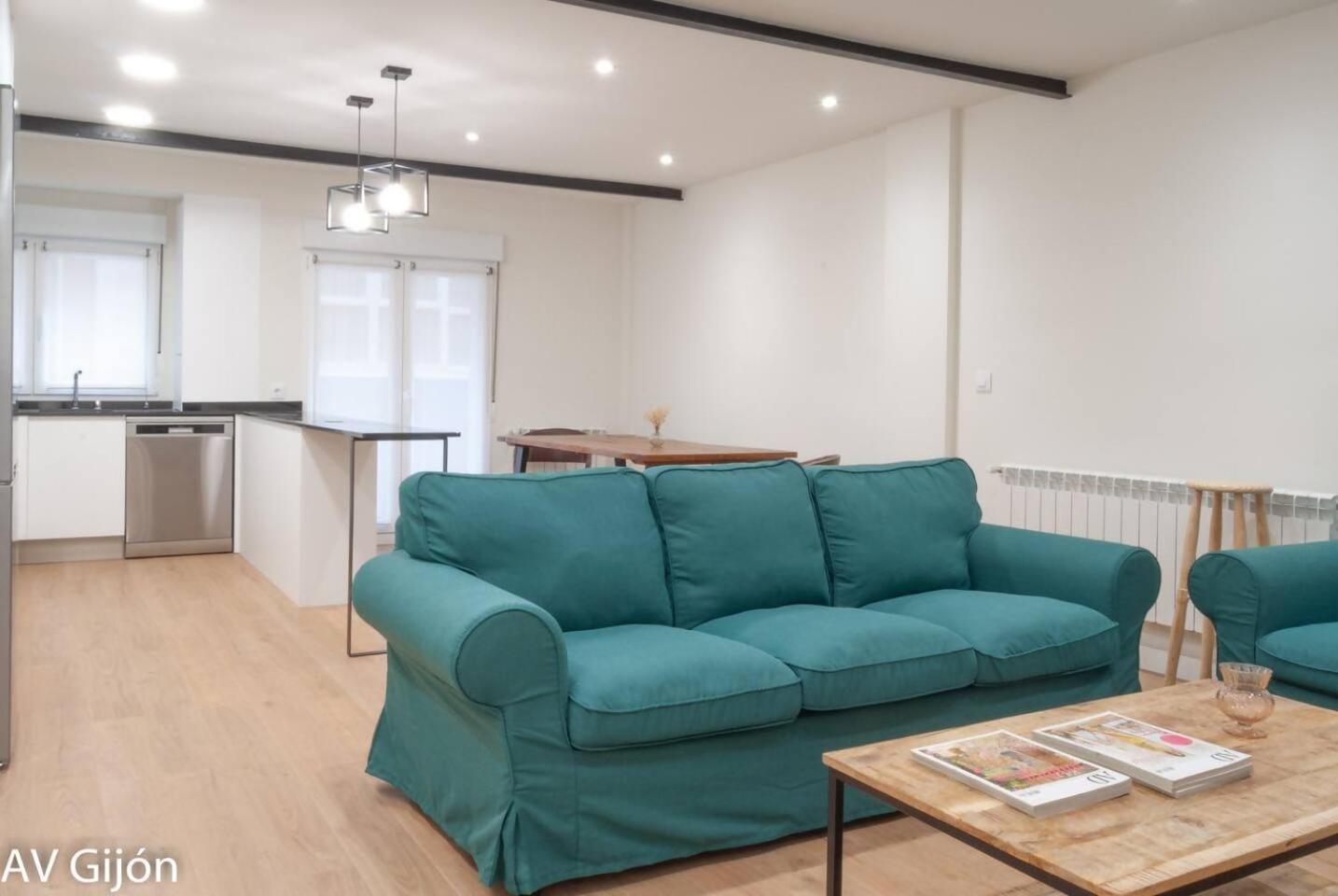 Apartamento La Playa 17 Gijón Kültér fotó