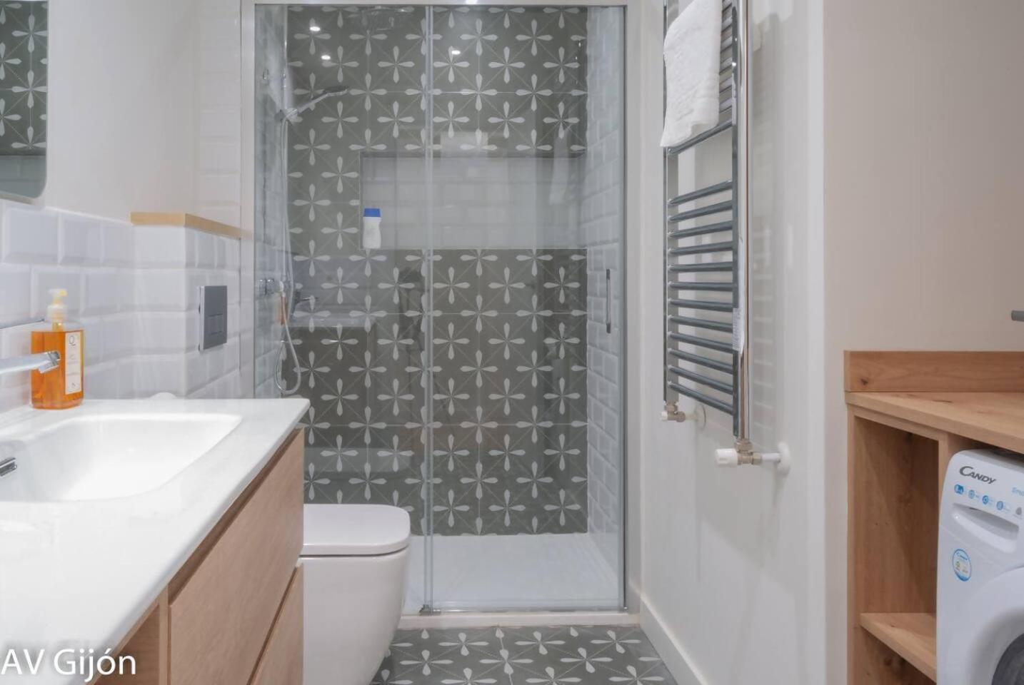 Apartamento La Playa 17 Gijón Kültér fotó