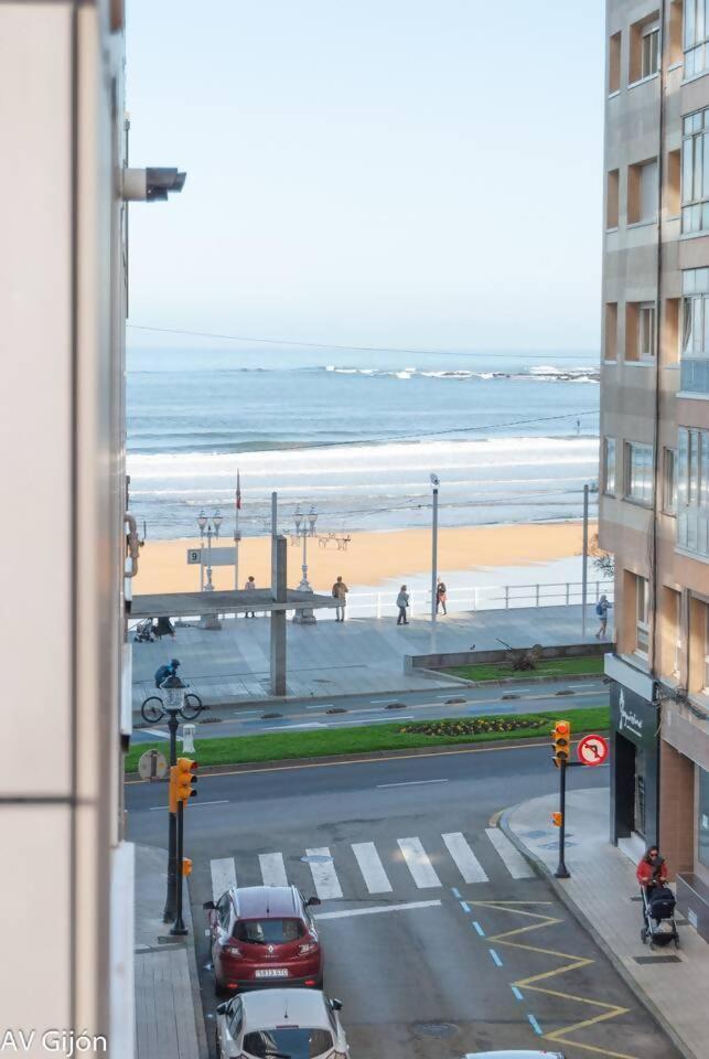 Apartamento La Playa 17 Gijón Kültér fotó